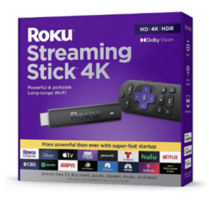 DISPOSITIVO PORTÁTIL DE TRANSMISIÓN ROKU 4K